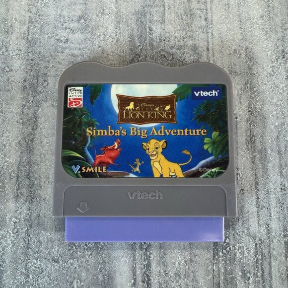VTECH Lion King Simbas Big Adventure Game Disney Interactive Cartridge Only - Picture 1 of 4